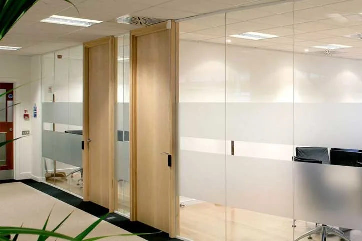 6 8 10mm Clear Tempered Frosted Glass Bathroom Door