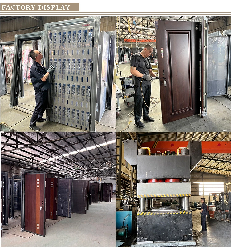 Hot Selling Cheap Modern Turkey Entrance Entry Doors Exterior Door Modern Front Steel Security Door