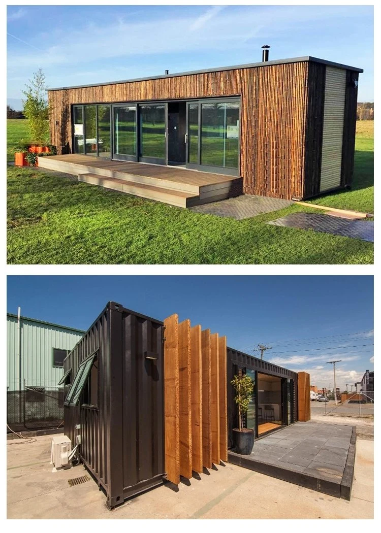 Container House Room Mobile Food Coffee Shop with Customized Window Door