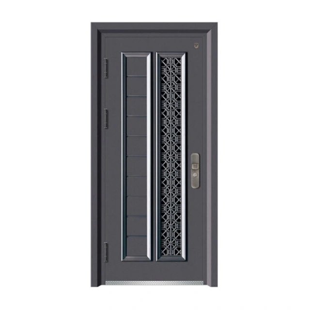 Hot Sale Carved Extra Large Exterior Metal Front Security Door