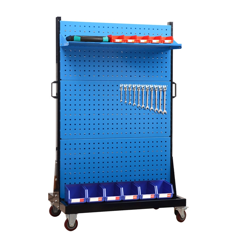Metal Tool Storage Cabinet - Multifunctional Garage Storage Closet with Doors for Garage, Warehouse, Workshop, Adjustable Shelf