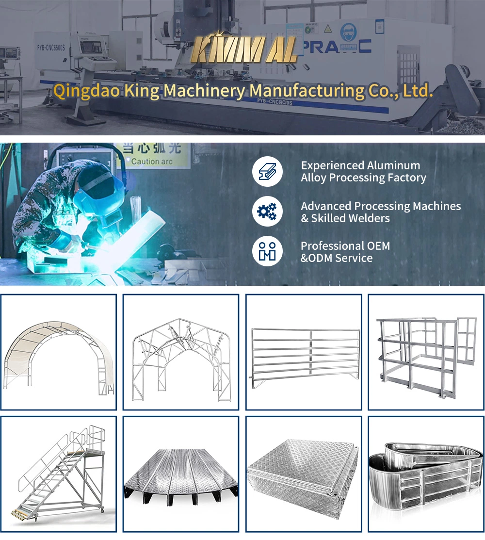 Aluminum Welding Cassette Roof Scaffolding for House Protect