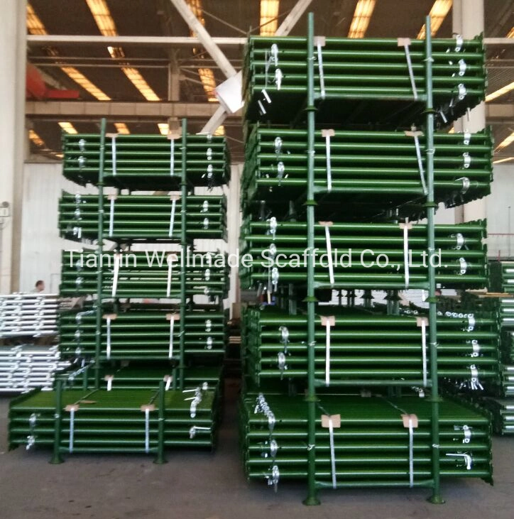 2.5-4.0m Scaffolding Vertical Post Steel Shoring Props