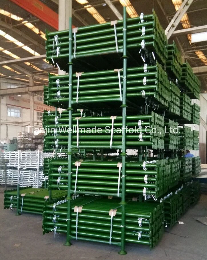 2.5-4.0m Scaffolding Vertical Post Steel Shoring Props