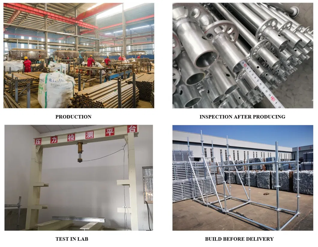 Easy Scaffolding Galvanized Vietnam Octagonal Types Ringlock Scaffolding