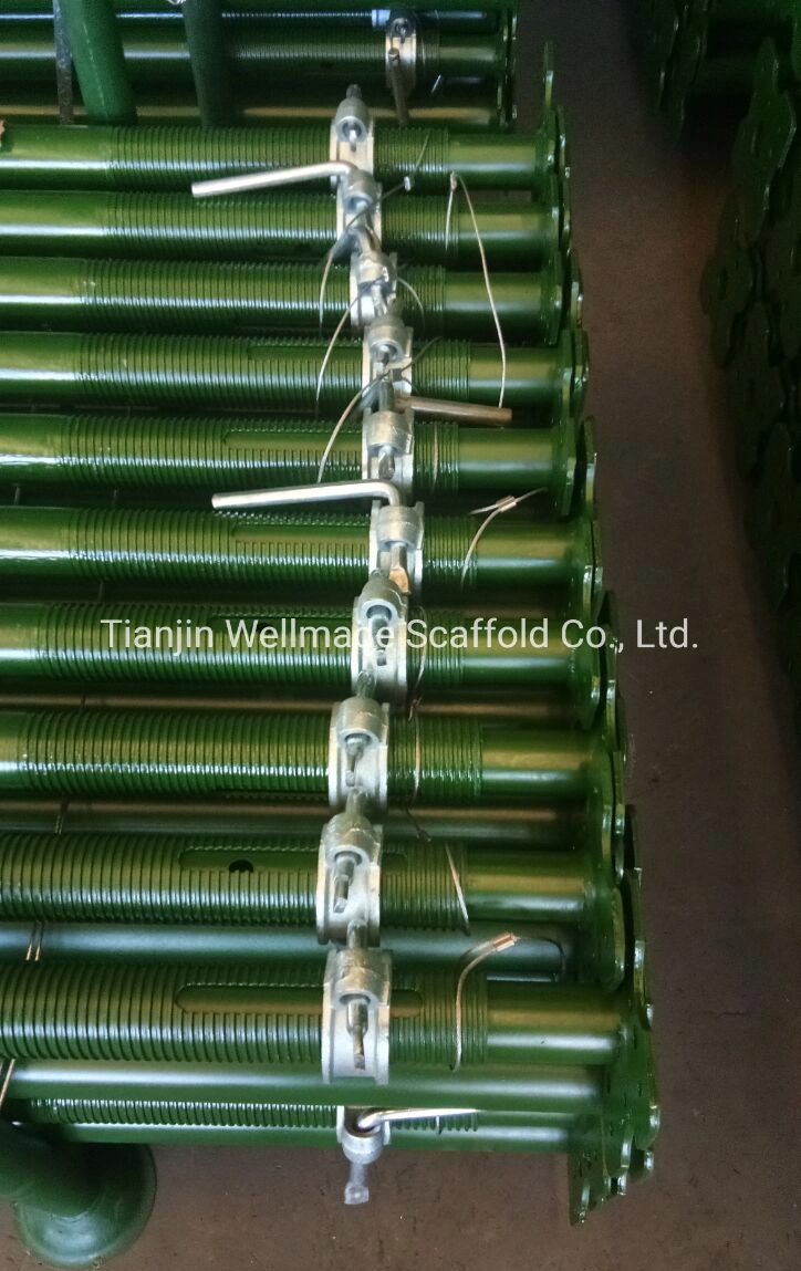 2.5-4.0m Scaffolding Vertical Post Steel Shoring Props