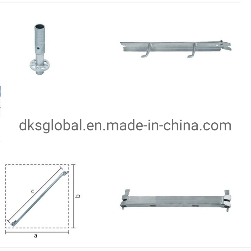 Steel Plank Quick Stage Scaffolding Components Ringlock Scaffold