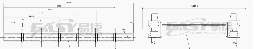 Easy Scaffolding Galvanized Vietnam Octagonal Types Ringlock Scaffolding