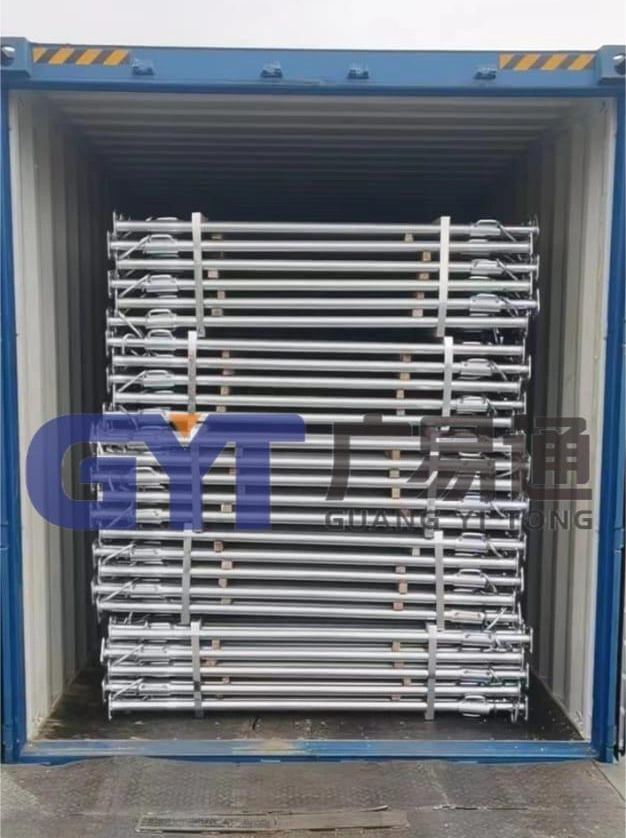 Adjust Scaffold Shoring Post Steel Prop Scaffolding Acrow Steel Shoring Prop Building Equipment