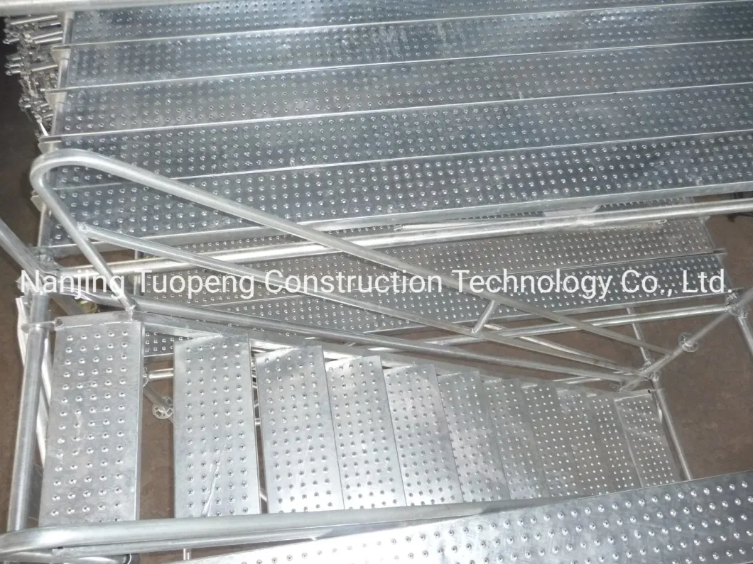 Scaffolding/Scaffold Hot DIP Galvanized Steel Stairs Stairways