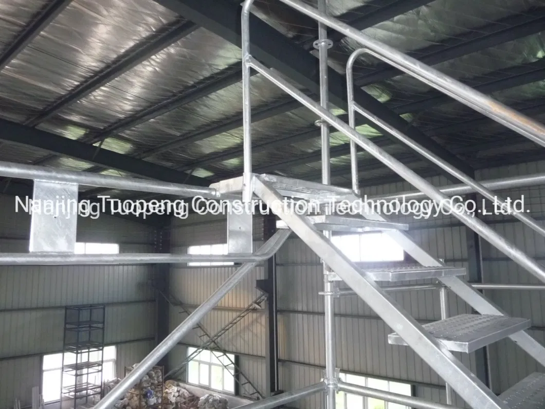 Galvanized Ringlock Scaffolding Stair Access Ring System Scaffold