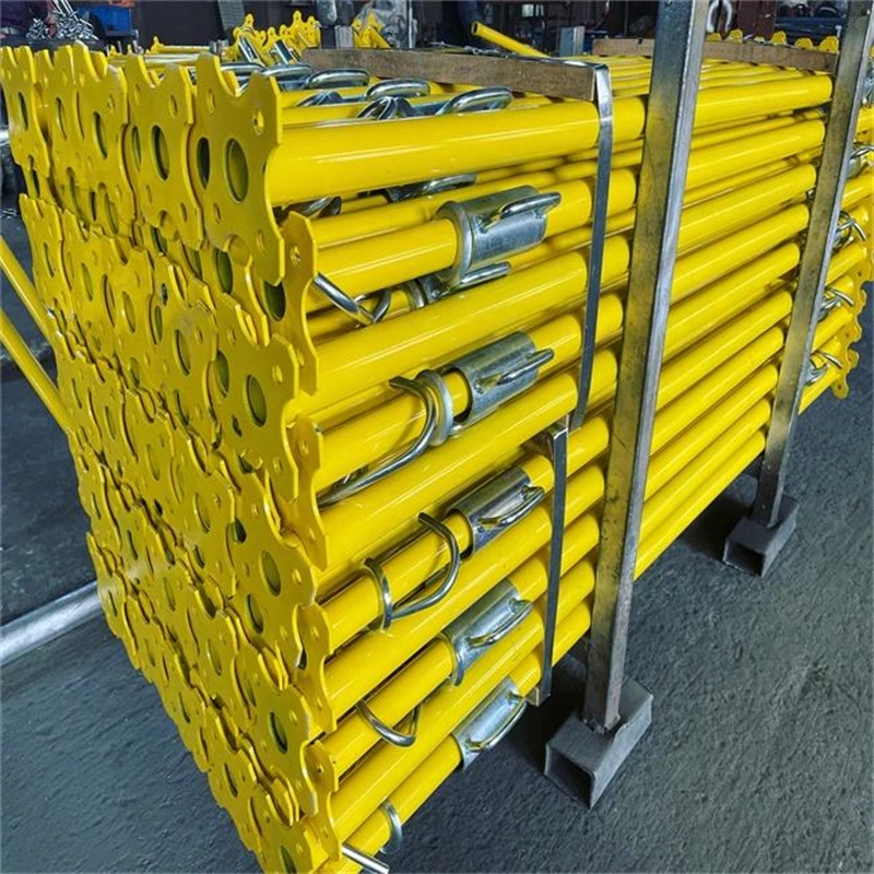 Adjusted Formwork Jack Scaffolding Galvanized Steel Shoring Prop