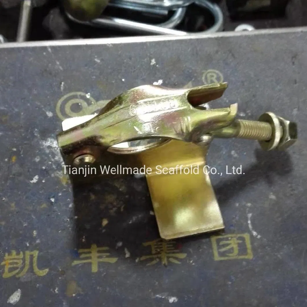 China Scaffolding Fittings Pressed Single Clamp Putlog Coupler for Construction