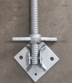 Jack Adjustable Base Scaffolding U Head Jack Adjustable Solid Screw Jack Base