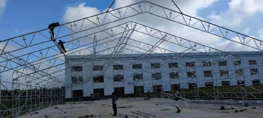 High Quality Lightweight Layher Aluminum Protective Temporary Scaffold Roof Scaffolding System