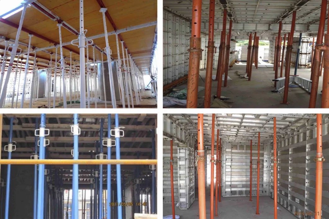 Adjust Scaffold Shoring Post Steel Prop Scaffolding Acrow Steel Shoring Prop Building Equipment