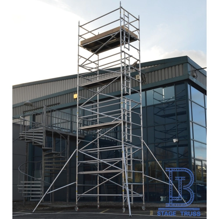 Portable Indoor and Outdoor Mobile Maintenance Platform for Hot Aluminum Construction Scaffolding