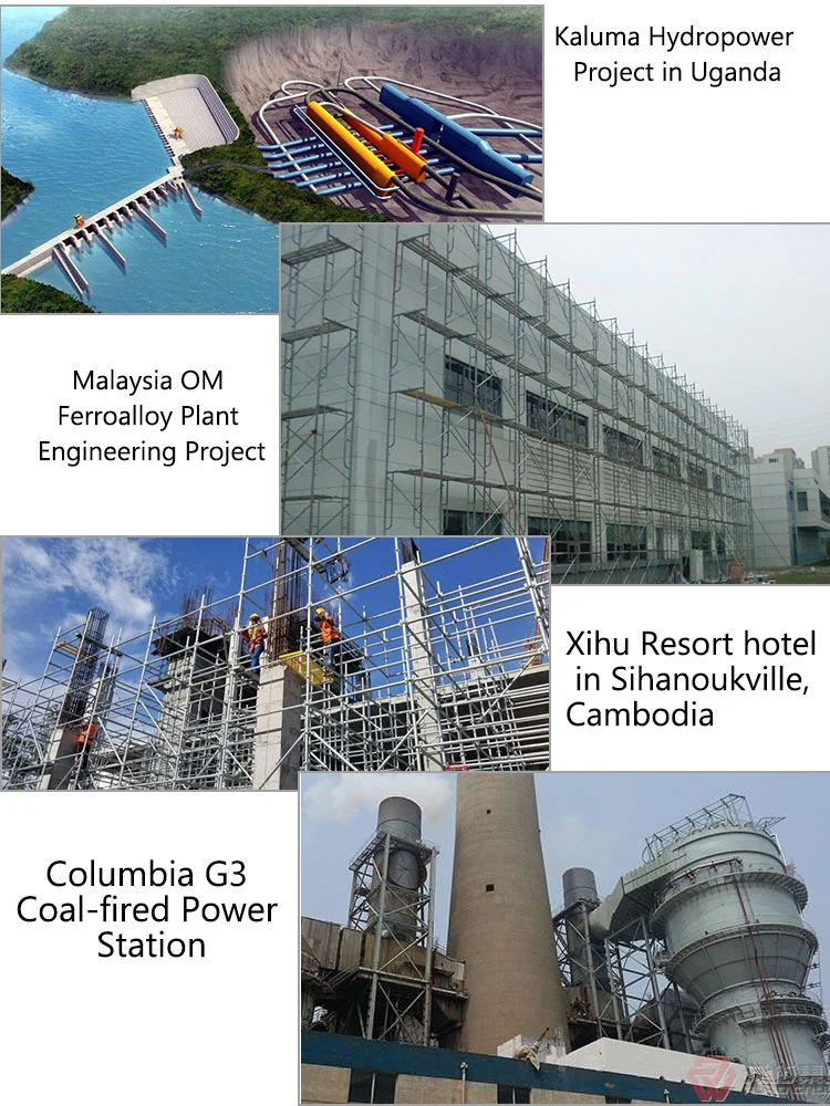 Hot Sale High Quality Heavy Duty Painted Scaffold Roof Scaffolding