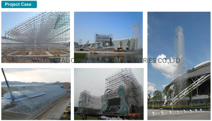 Construction Building Material Layher En12811 Altrad Heavy Duty Steel Modular Ringlock Scaffolding