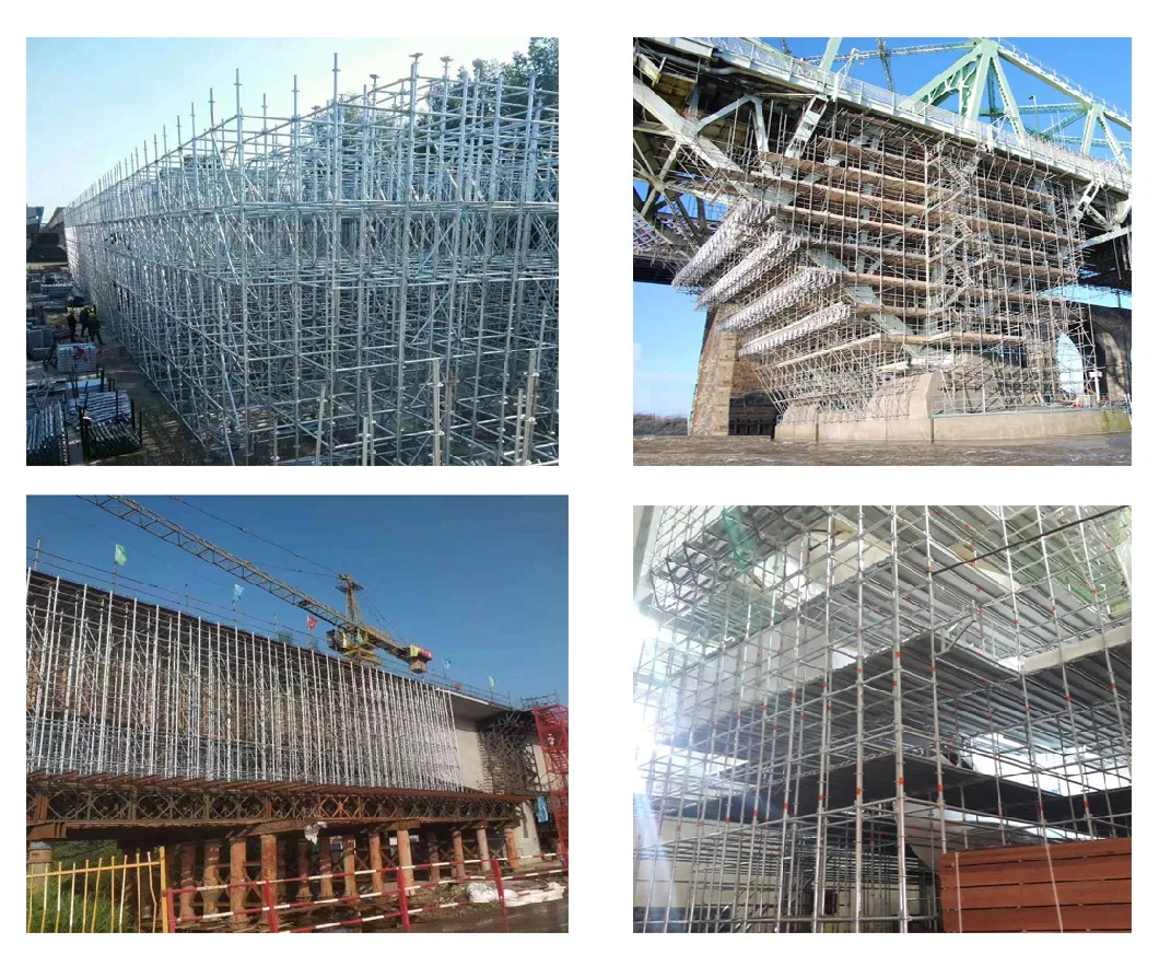 Hongde Ruilin Steel Material Quick Use Ringlock Scaffolding Stage Scaffold