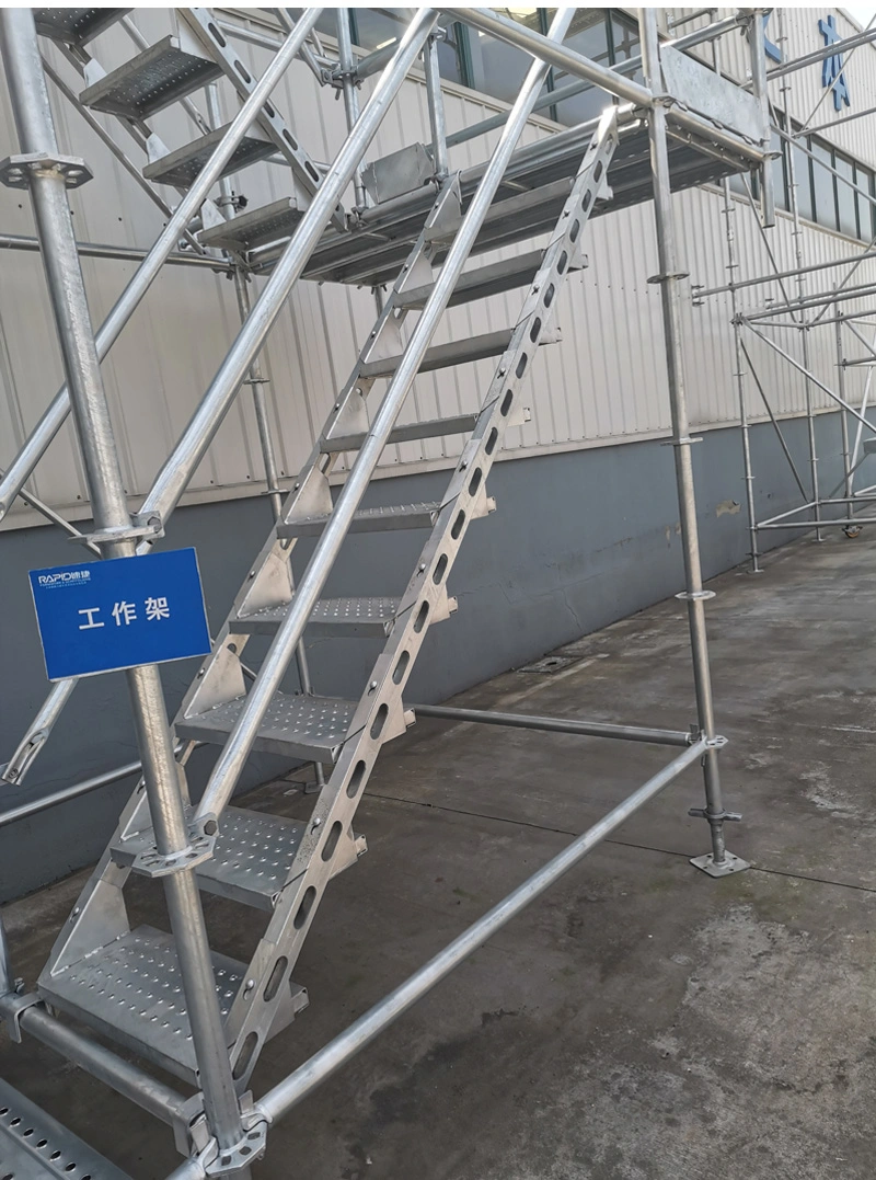 Rapid Scaffold Ringlock Scaffolding Wholesale Used Metal Steel Stairs