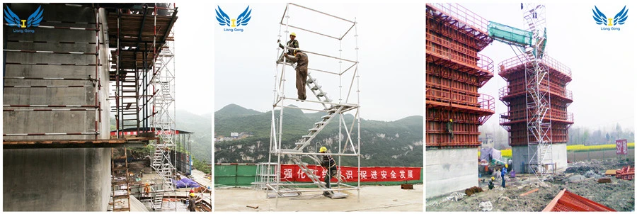 Mobile &amp; Reusable Scaffolding Stair Tower Shoring