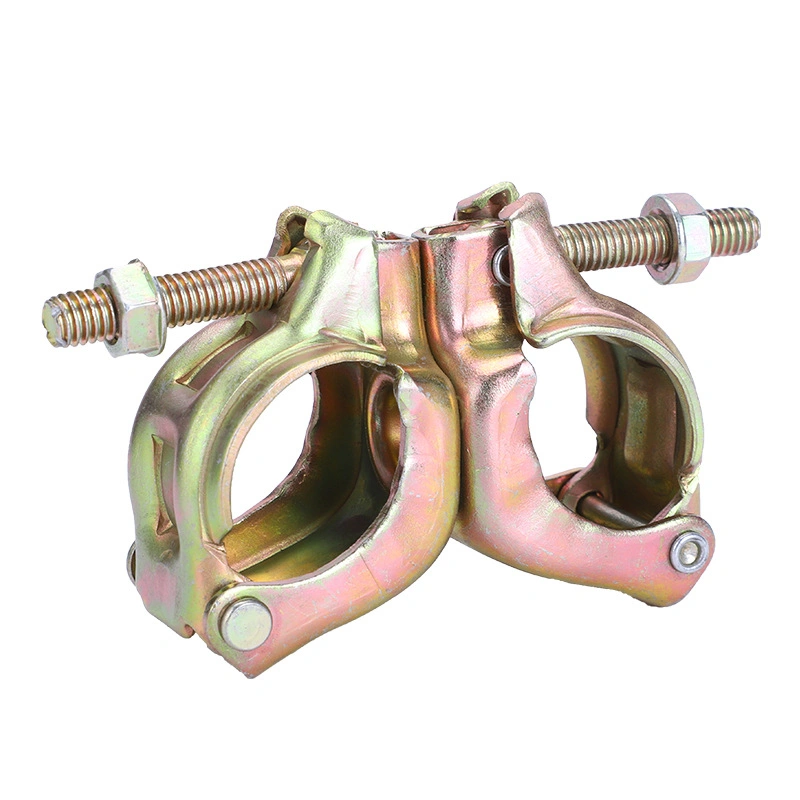 En74 48.3*48.3mm Drop Forged Single Double Swivel Scaffolding Coupler