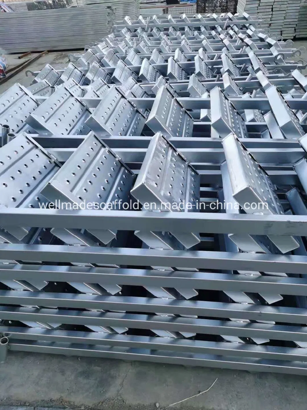 Galvanized Step Stairs of Frame Scaffolding Access Scaffolding/Stairway