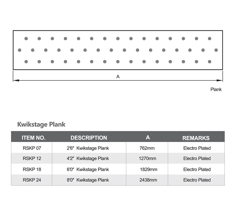 ANSI Standard K-Stage System Kwikstage Scaffold Quick Stage Scaffolding