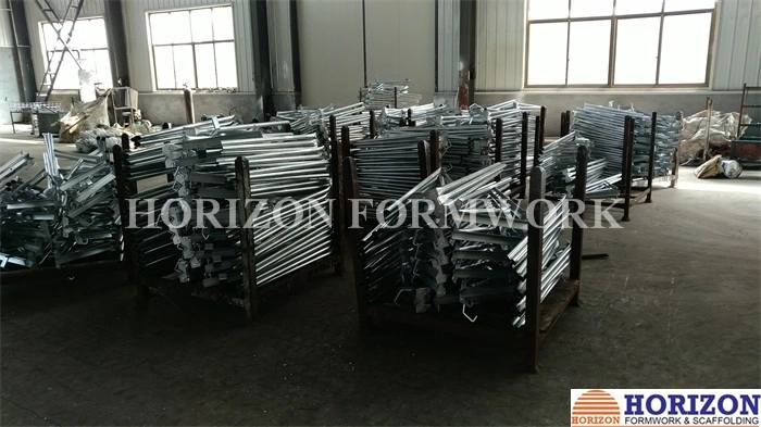 Scaffolding Tri-Pod for Stabilizing Steel Props in Slab Form Work Erection