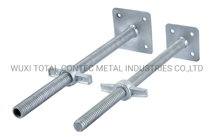 Factory Price Hot DIP Galvanized U Head Screw Jack / Jack Base