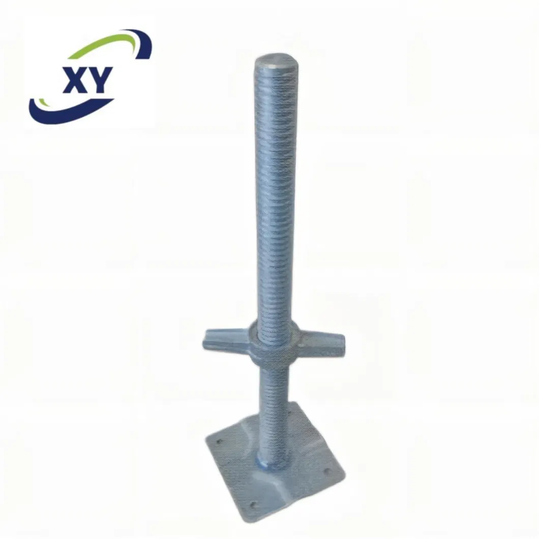 Galvanized Hollow Type Ringlock Scaffolding Screw Base Jack