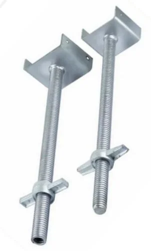 Hollow Galvanized Adjustable Jack Base Scaffolding Accessories