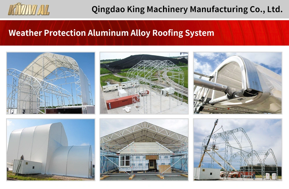 Aluminum Scaffolding Shelter Temporary Buliding Scaffold Roof for Weather Protection