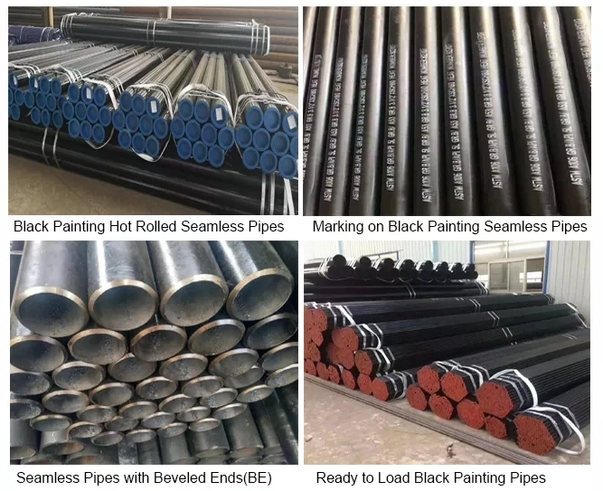 En39 Grade S235gt 48.3*3.2mm/4mm Scaffolding Steel Pipe 6m Length