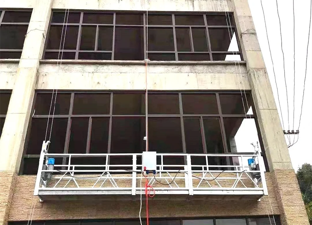 Suspended Platform Zlp800 for Construction Materials and Man Work Stage Facade Work Electrical Scaffolding