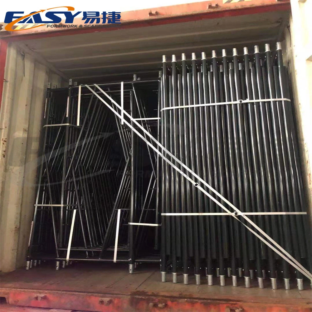 Easy Scaffold American Type Powder Coated Single H Ladder Andamio Scaffolding Frame