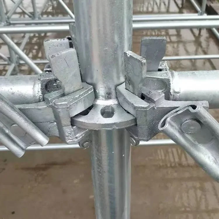 Galvanized Four-Way Ringlock Scaffolding