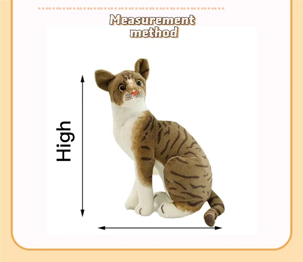 Tiktok Hot Selling Factory Wholesale Simulated Cat Doll Persian Cat Pillow