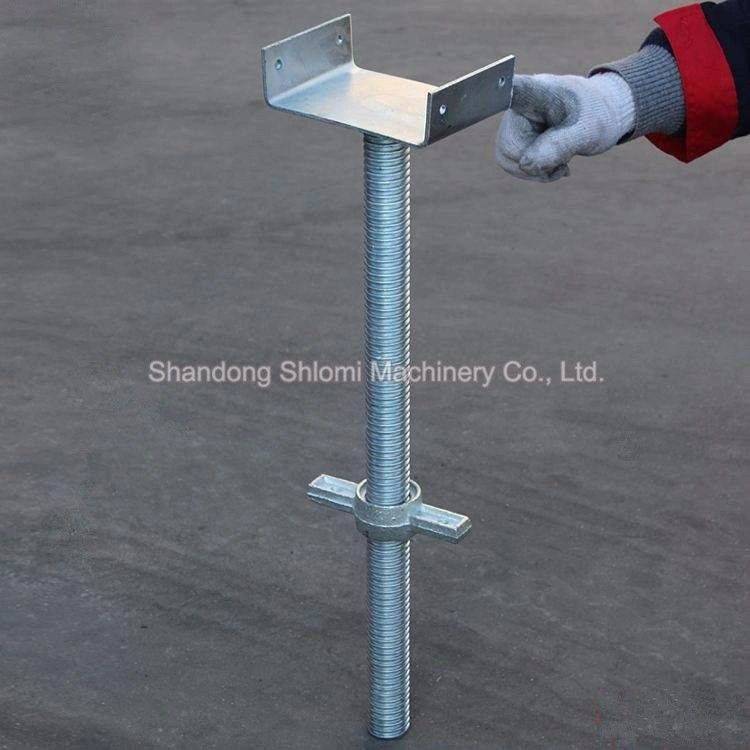 Scaffolding Adjustable Screw Base Jack / U-Head Jack Base with Factory Price