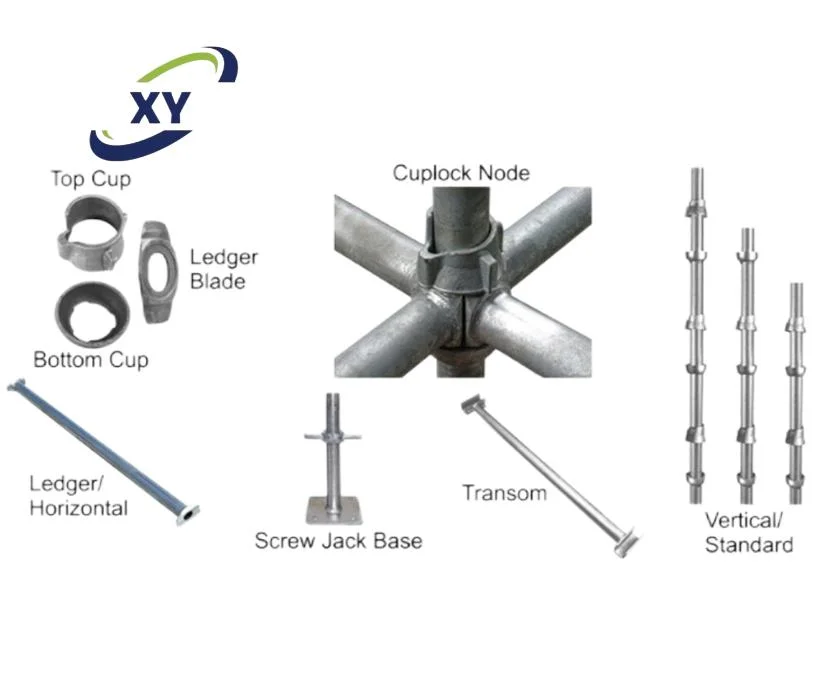 Adjustable Base Jack Scaffolding Screw Solid Jack Base for Construction