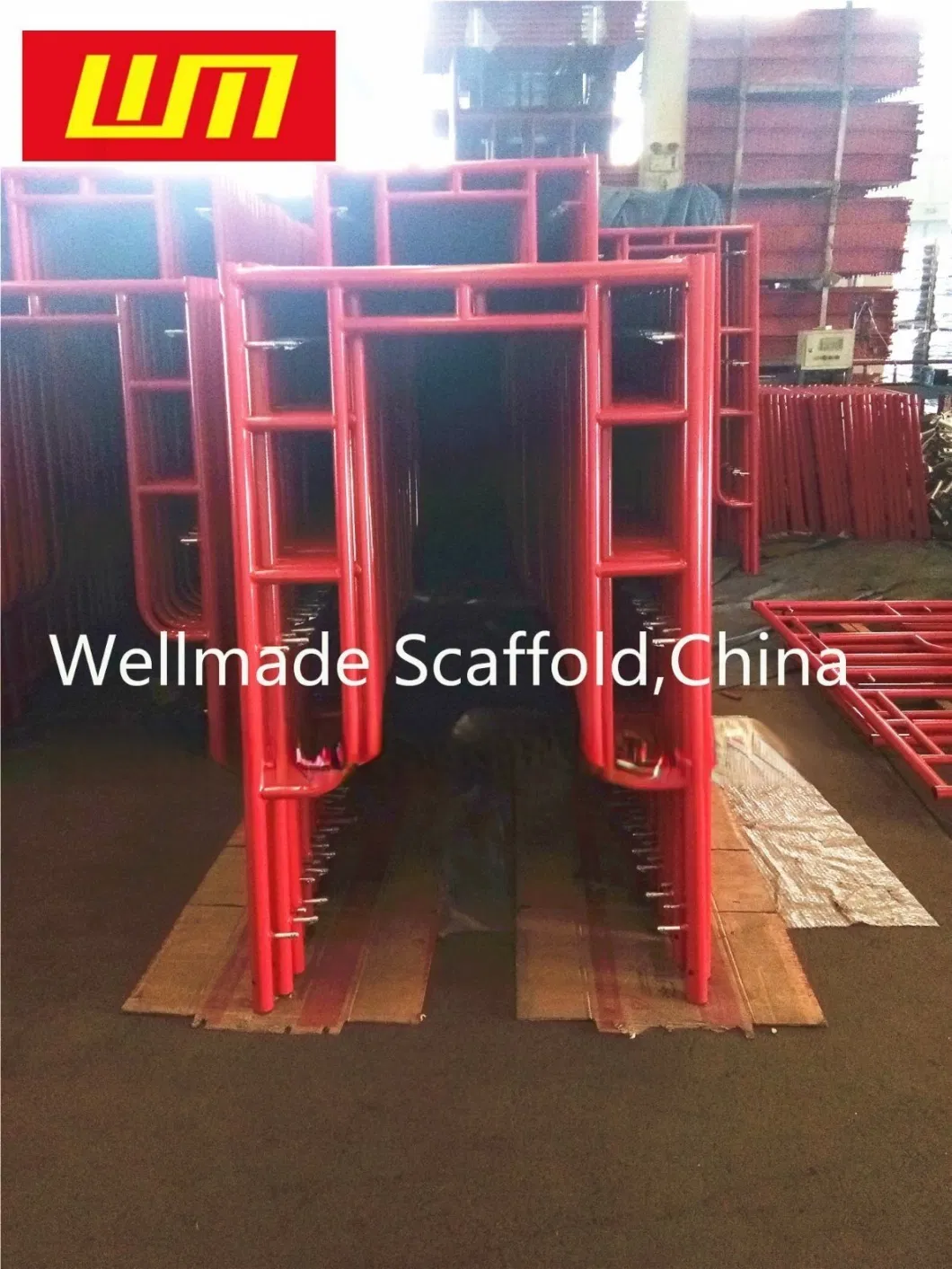 Drop Lock Frame Scaffolding Walk Through Frame