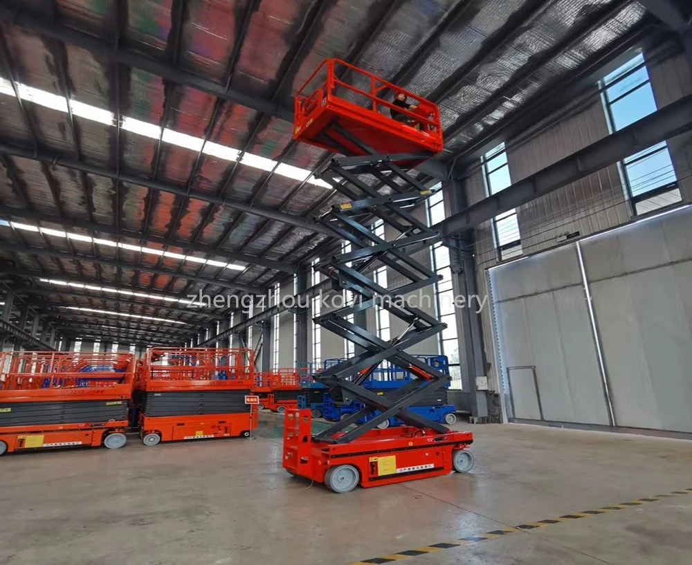 Electric Remote Control Hydraulic Vertical Aerial Work Scissor Lift Platform Tables Cargo