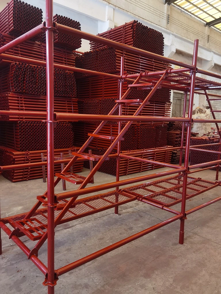 Hot Dipped Galvanized Ringlock Scaffolding System for Construction Folding Ringlock Scaffolding