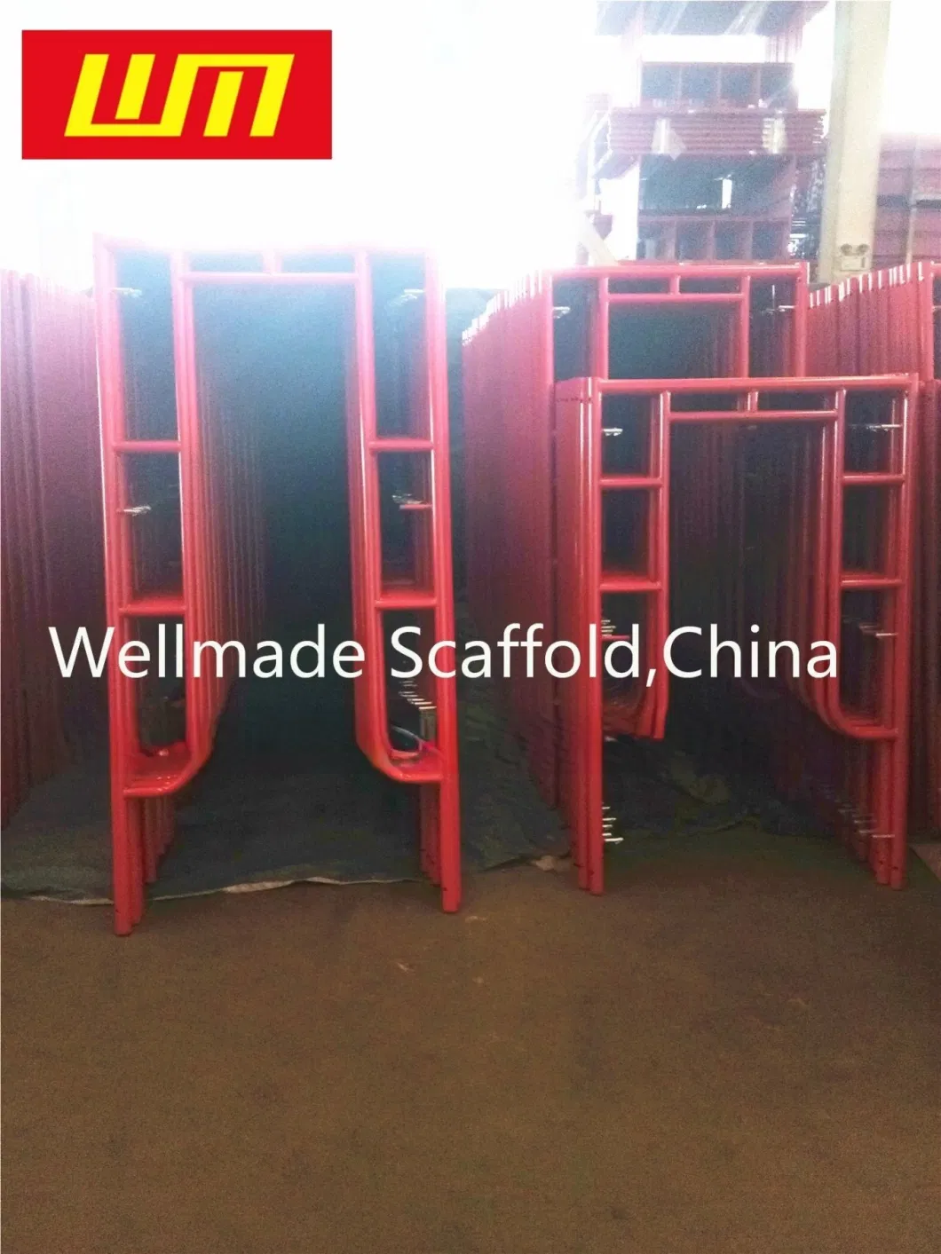 Drop Lock Frame Scaffolding Walk Through Frame