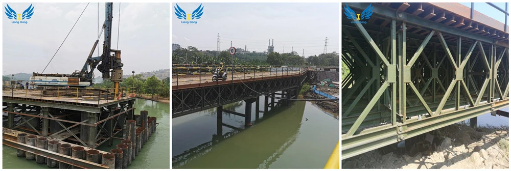 Bailey Steel Bridge /Steel Structure Bridge/Support Structure