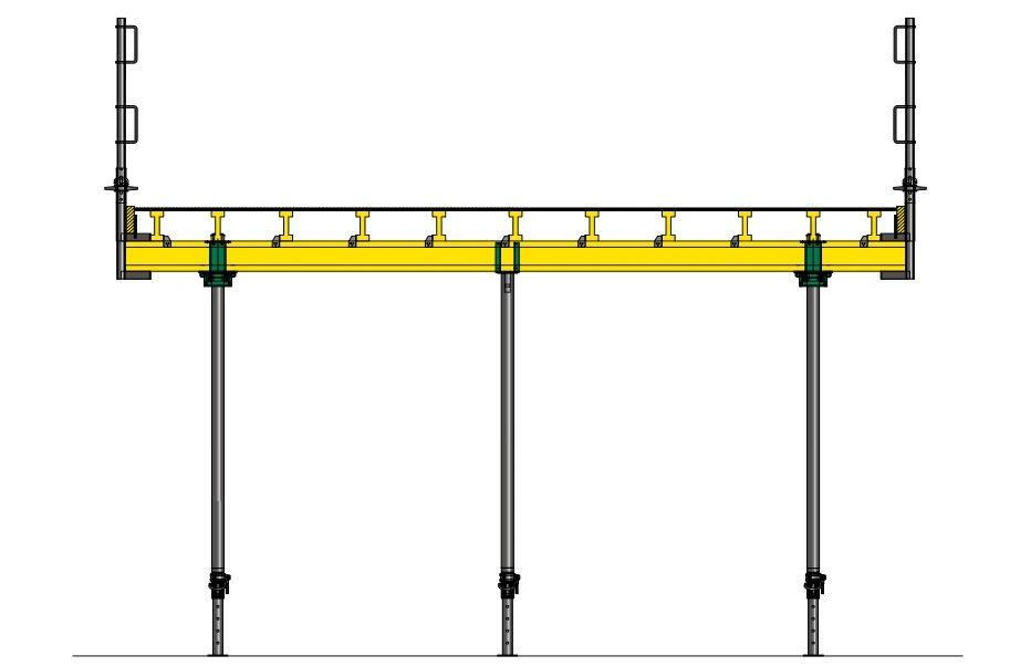 Type Concrete Construction Formwork and Scaffolding Supports Slab System Design