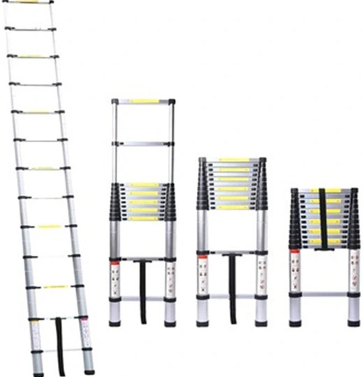 Lidl Aluminium Telescopic Ladder Folding Retractable Stairs Ladder En131