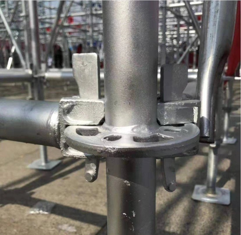 Galvanized Four-Way Ringlock Scaffolding