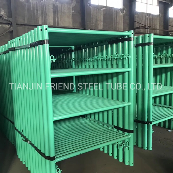 Steel Doors Scaffolding 1219X1700, 1930X1219mm, 1219X914mm Building Material 1219mm Frame